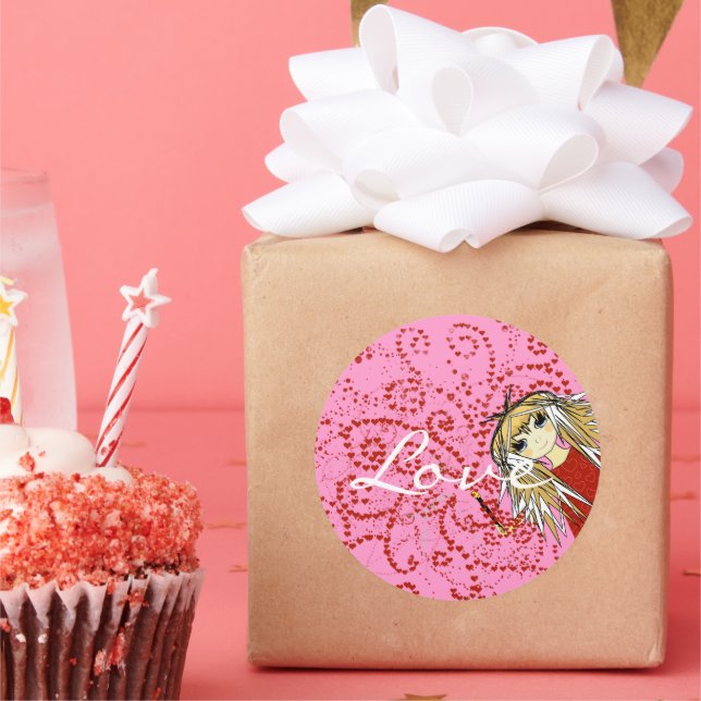 Adesivo Anime Love- (Festa)