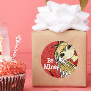 Adesivo Anime Love - Be Mine