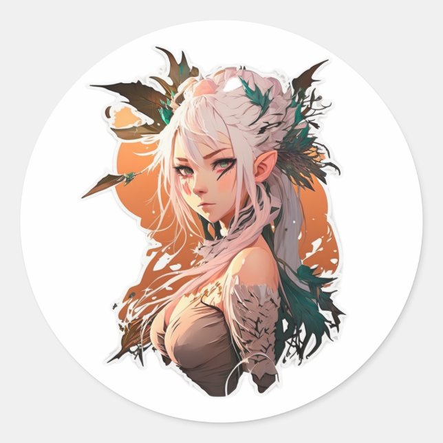 Adesivo Anime Miroko Art Stiker (Frente)