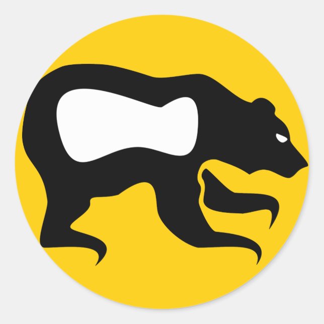Adesivo Anishinabek Dodem Mukwah Sticker (Frente)