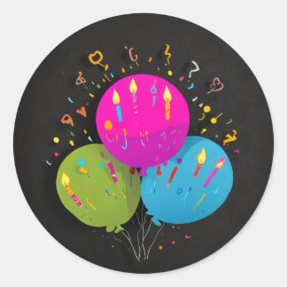 Adesivo aniversário