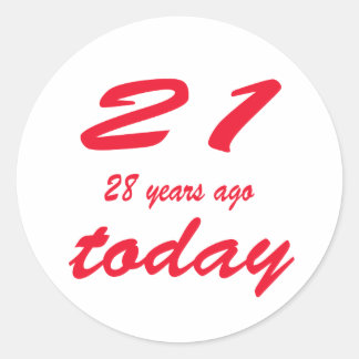 Adesivo aniversário 49