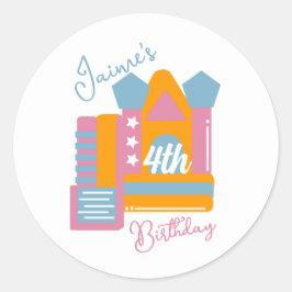 Adesivo Aniversário da Casa do Partido Aluguel de Salto