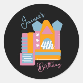 Adesivo Aniversário da Casa do Partido Aluguel de Salto