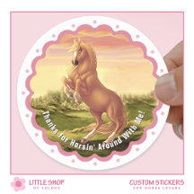 Aniversário da Menina do Cavalo Palomino Dourado