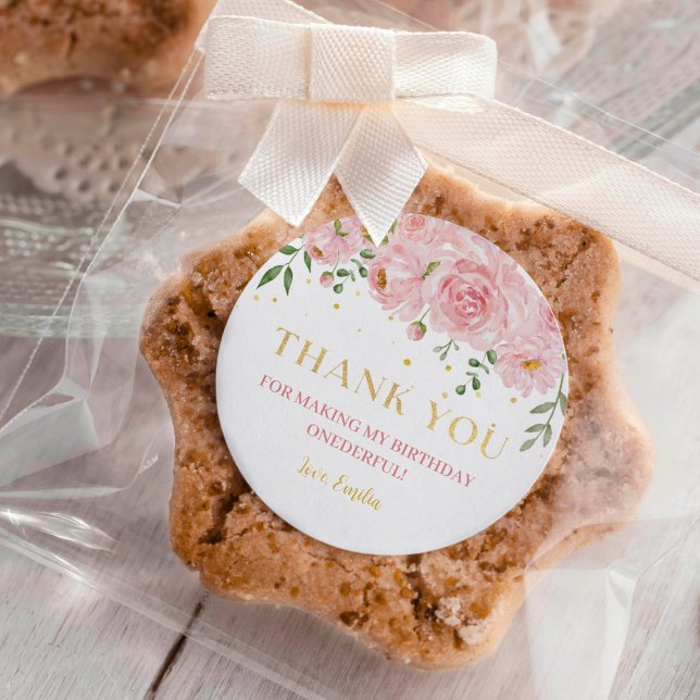 Adesivo Aniversário da Pequena Miss Onelinda Sticker Labs (Criador carregado)