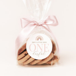 Adesivo Aniversário da Pequena Senhorita Onelinda Boho Rai