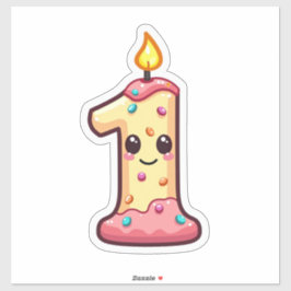 Adesivo Aniversário de 1 ano
