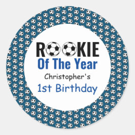 Adesivo Aniversário de 1 ano do Rookie Soccer