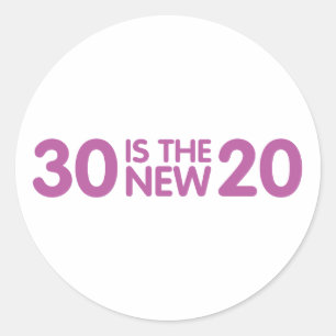Adesivo Aniversário de 30 anos