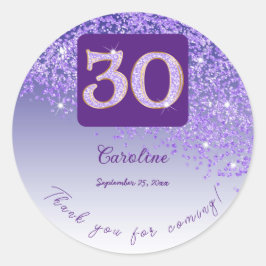 Adesivo Aniversário de 30 anos