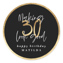 Aniversário de 30 anos de tipografia moderna a pre