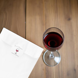 Adesivo Aniversário de 40 anos De Vinho Envelhecido Em Per