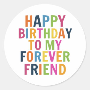 Adesivo Aniversário de Amigos