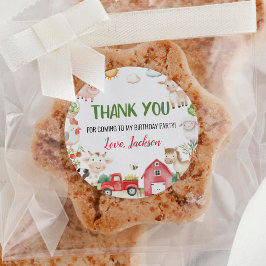 Adesivo Aniversário de Animais de Criação