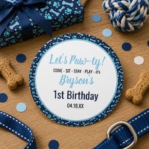 Adesivo Aniversário de Cachorro Personalizado Impressão de