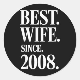 Adesivo Aniversário de Casamento de 18 Anos Engraçado 2008