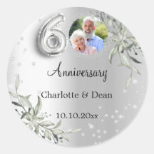 aniversário de casamento de 60 anos prata diamante