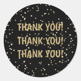 Adesivo Aniversário de Casamento Dourado Brilho