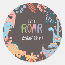 Aniversário de criança do vamos Dinos