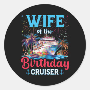 Adesivo Aniversário de Férias Familiares Cruiser Correspon