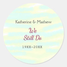 Aniversário de renovação de Vow do greenpastel ama