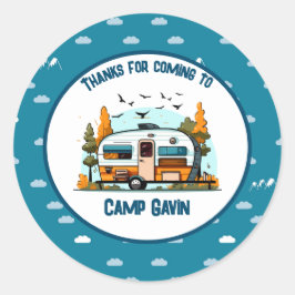 Adesivo Aniversário do camper do exterior do camping