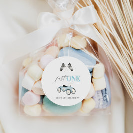 Adesivo Aniversário do Carro Retroativo Rápido De Uma Raça