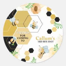 Adesivo Aniversário do Dia da Abelha