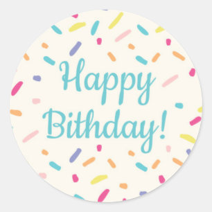 Adesivo Aniversário do Menino - Festa de Rosquinha - Pau 3