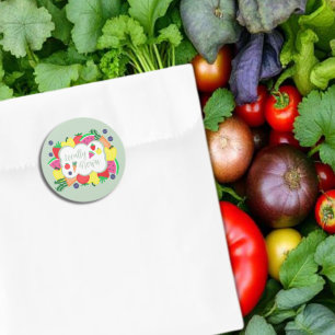 Adesivo Aniversário do Mercado de Fazendeiros Cultivados L