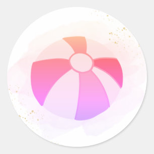 Adesivo Aniversário do Partido da Piscina de Água Espartos