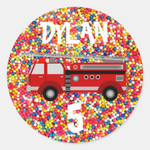 Adesivo Aniversário do Partido dos Doadores de Bombeiros