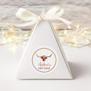 Adesivo Aniversário do Primeiro Rodeo Vaca do Sul