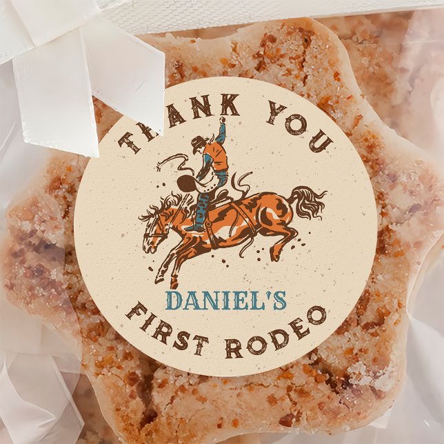 Adesivo Aniversário do Rodeo Ocidental (Criador carregado)