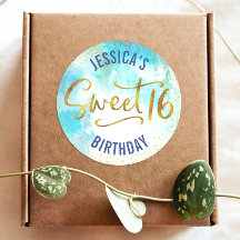 Aniversário Dourado de Turquoise 16