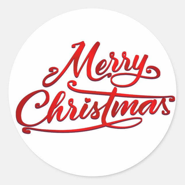 Adesivo aniversário feliz da linha vermelha (Frente)