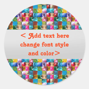 Adesivo ANIVERSÁRIO GEMS JEWELS PEARLS Fronteiras Frames