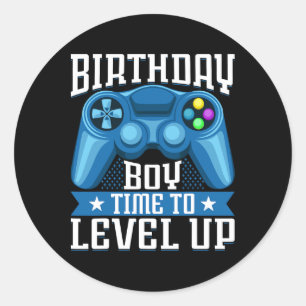 Adesivo Aniversário, Hora Do Aniversário Para Aproximar O 
