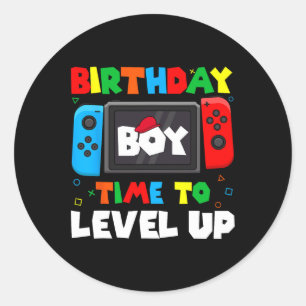 Adesivo Aniversário, Hora Do Aniversário Para Aproximar O