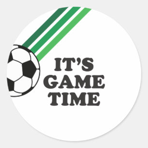 Adesivo Aniversário Hora do Jogo Listras Verdes Futebol