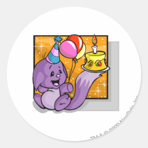 Adesivo Aniversário Kacheek