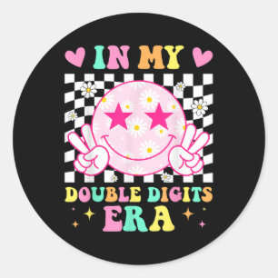 Adesivo Aniversário Na Minha Era De Dígitos Duplos... Cara