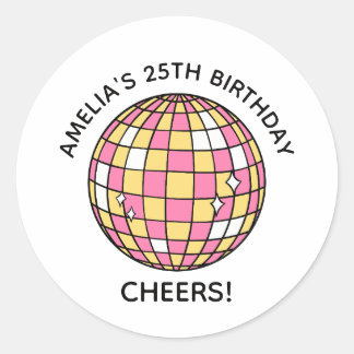 Adesivo Aniversário Personalizado