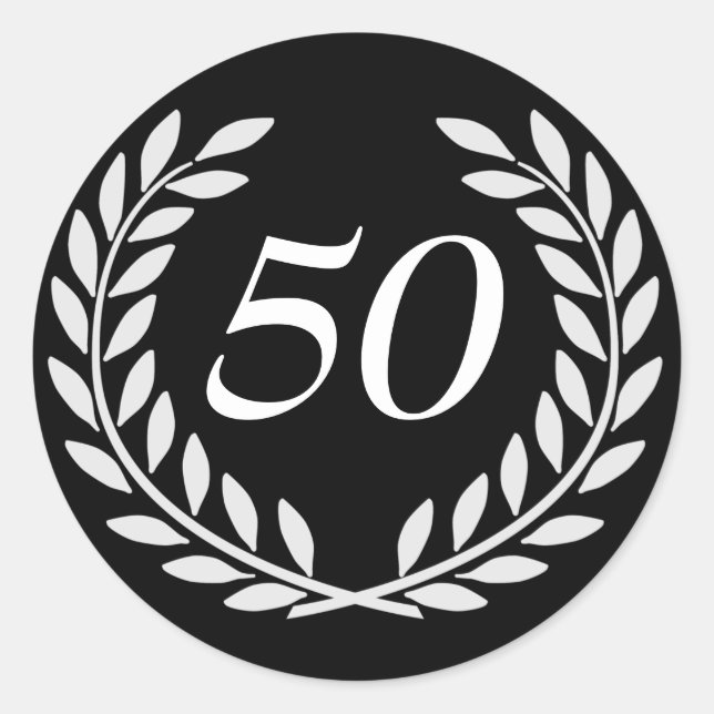 Adesivo Aniversário Personalizável (Frente)