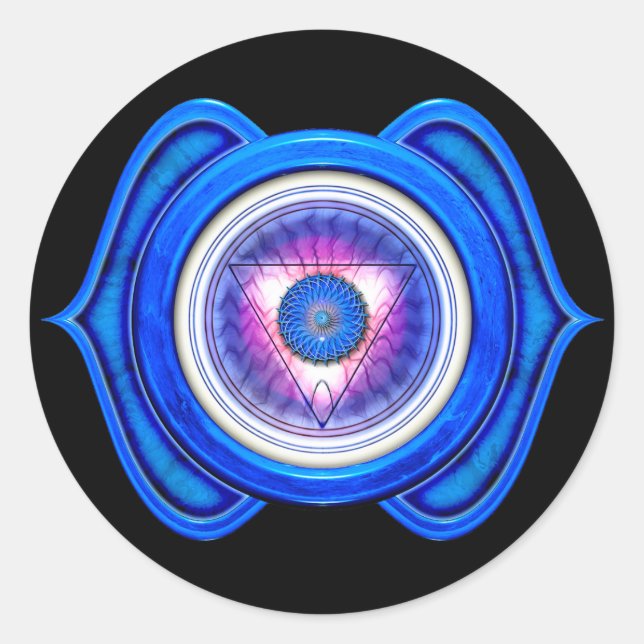 Adesivo Anja ou Third Eye a 6 Chakra (Frente)