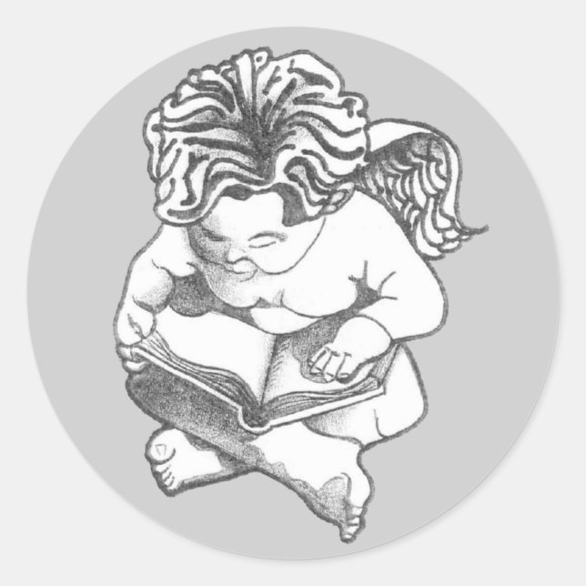 Adesivo anjo (Frente)