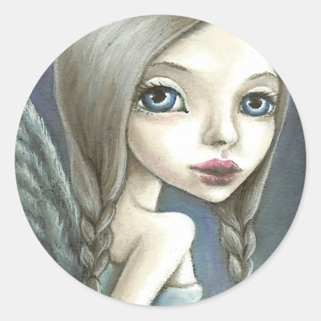 Adesivo anjo (Frente)