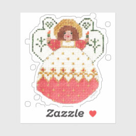 Adesivo Anjo com velas