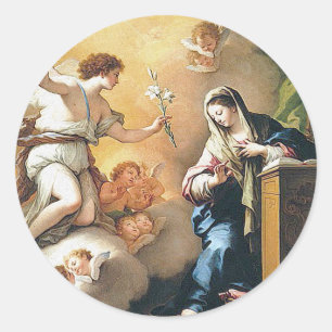 Adesivo Anjo-da-guarda com presentes